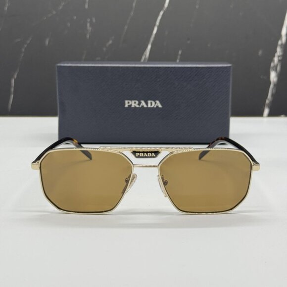 NEW PRADA PR58YS POLARIZED ZVN5Y1 MEN SUNGLASSES PRS 58Y ZVN5Y1 PR 58YS ZVN5Y1 - Picture 1 of 11